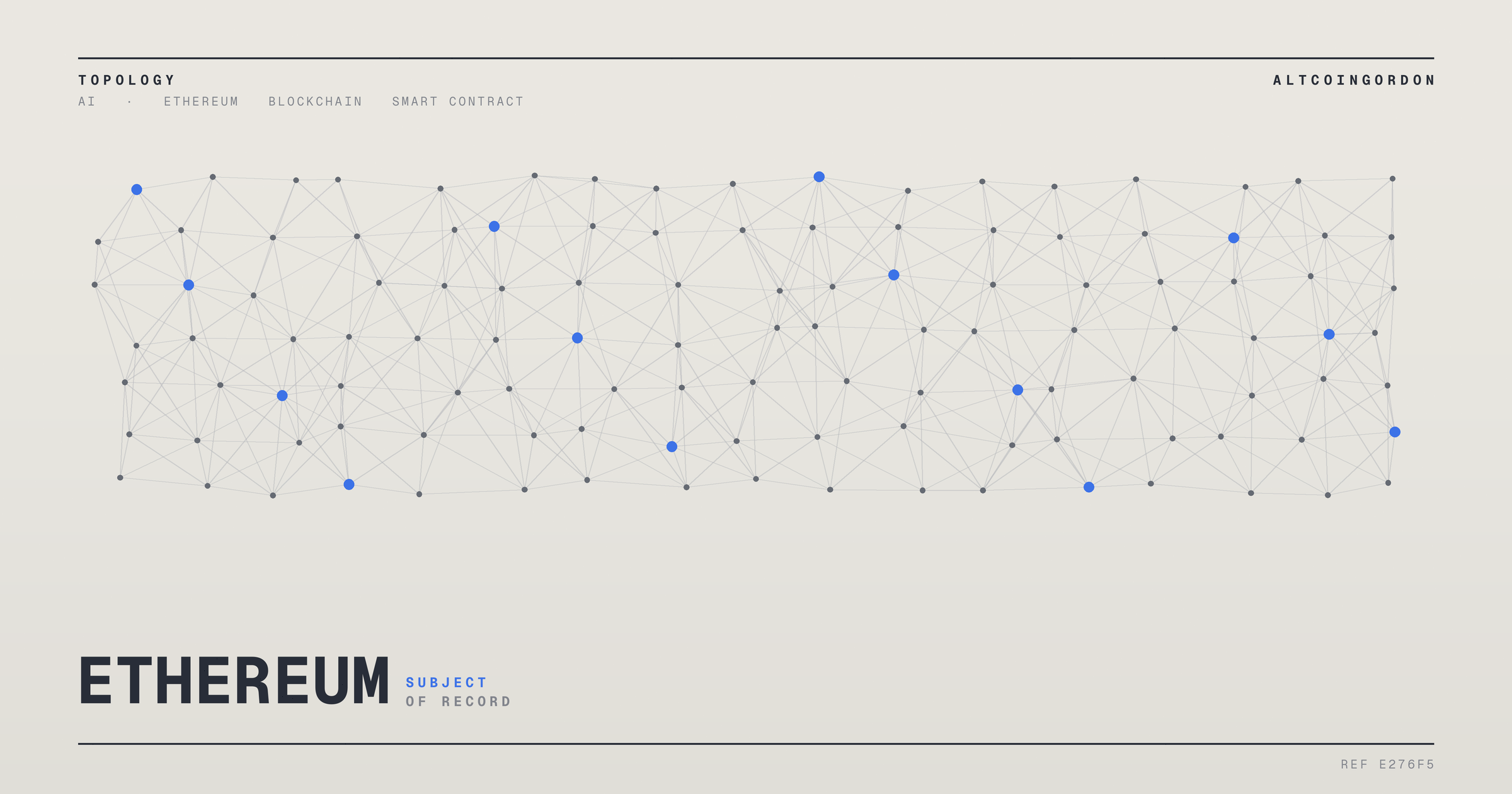 Original AltcoinGordon illustration for: Ethereum’s Long-Term Survival Hinges on Quantum Security and AI, Buterin Warns