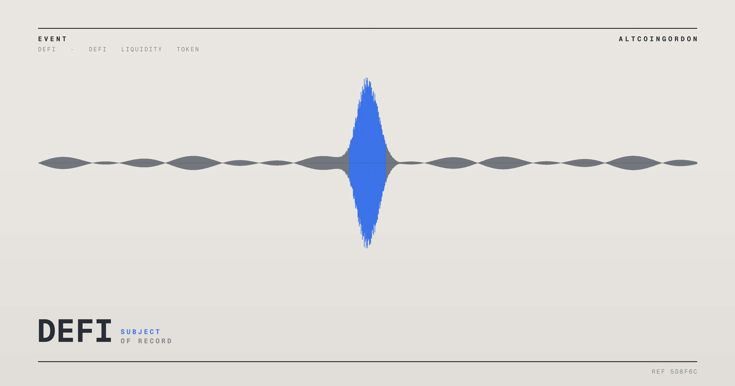 Original AltcoinGordon illustration for: Report Flags Wave of DeFi Project Shutdowns Despite Surviving 2022 Crash