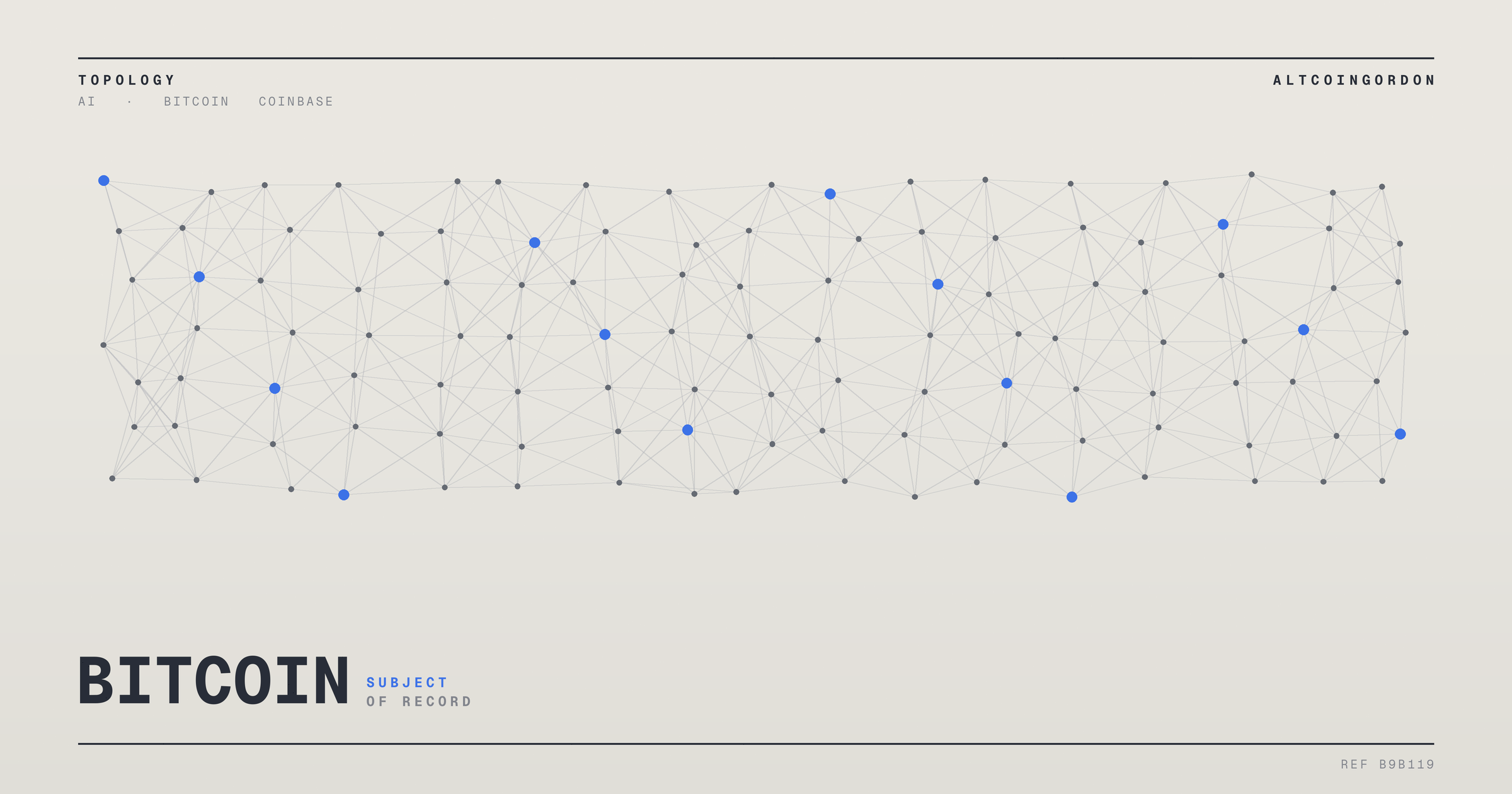 Original AltcoinGordon illustration for: Coinbase, Strategy, Blockstream Join 40-Group Push for Bitcoin Researchers’ AI Access
