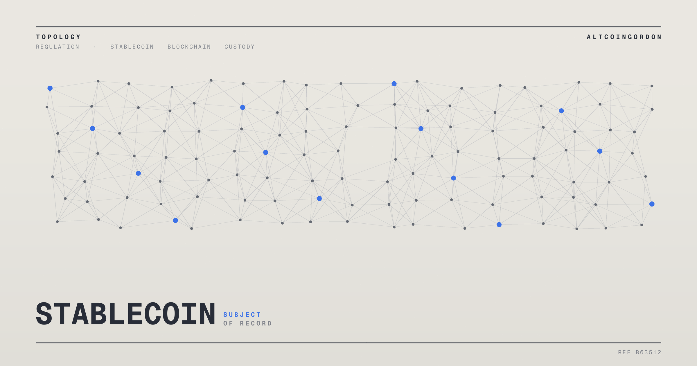 Original AltcoinGordon illustration for: SBI Moves Toward Japan-Korea Stablecoin Network Built on Canton