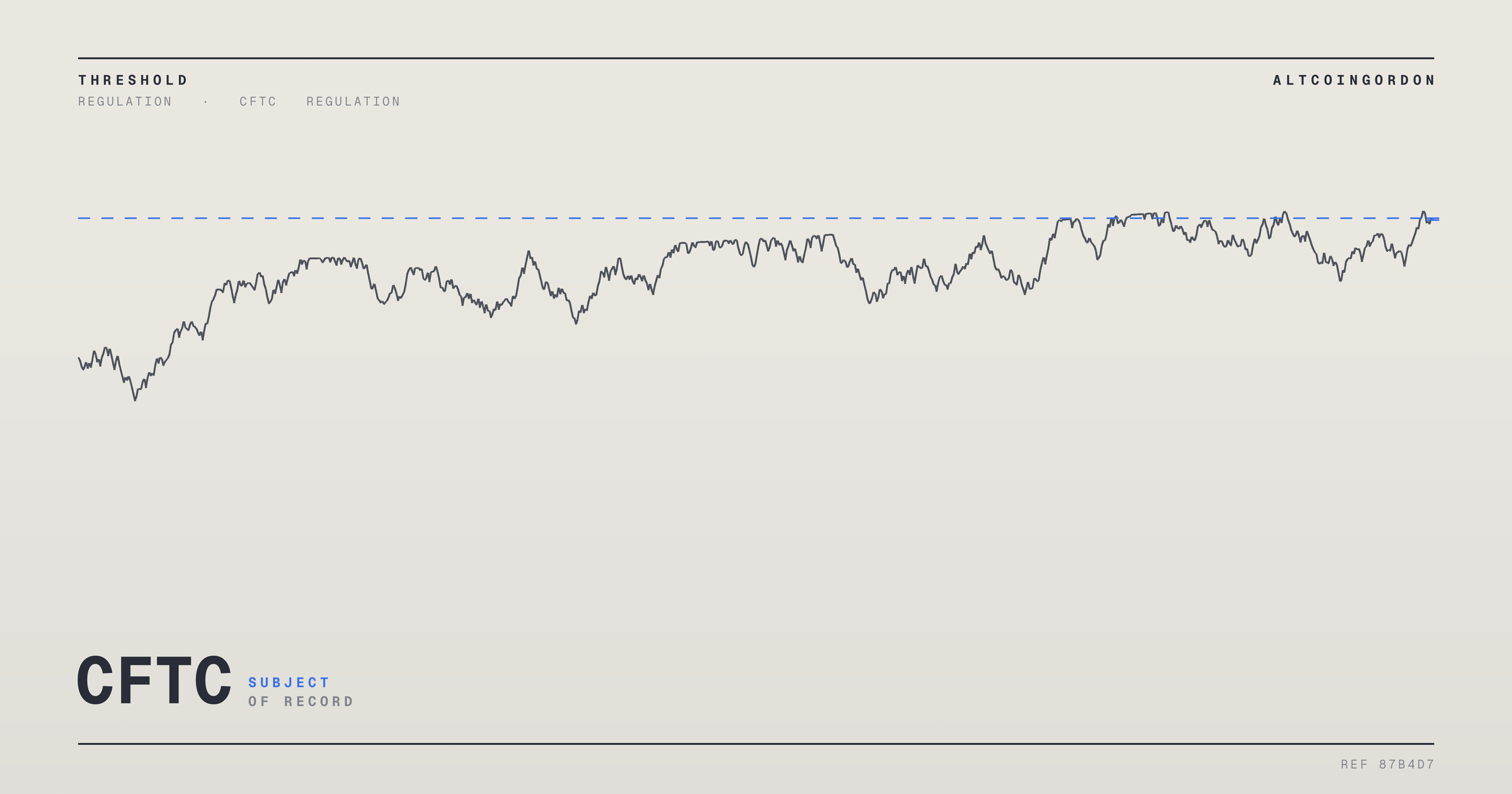 Original AltcoinGordon illustration for: CFTC Reportedly Steps In to Support Kalshi in New York Regulatory Fight