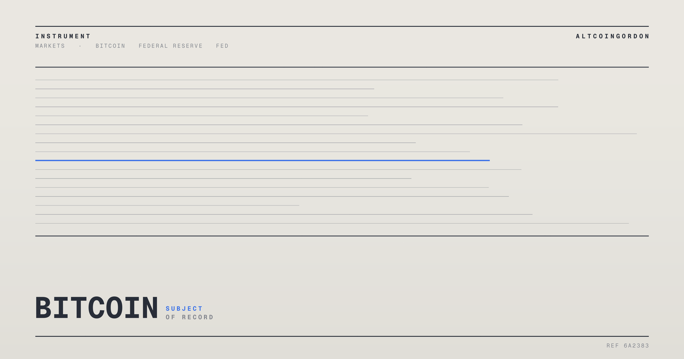 Original AltcoinGordon illustration for: US July CPI Report Set for Release at 8:30 a.m. ET on August 12