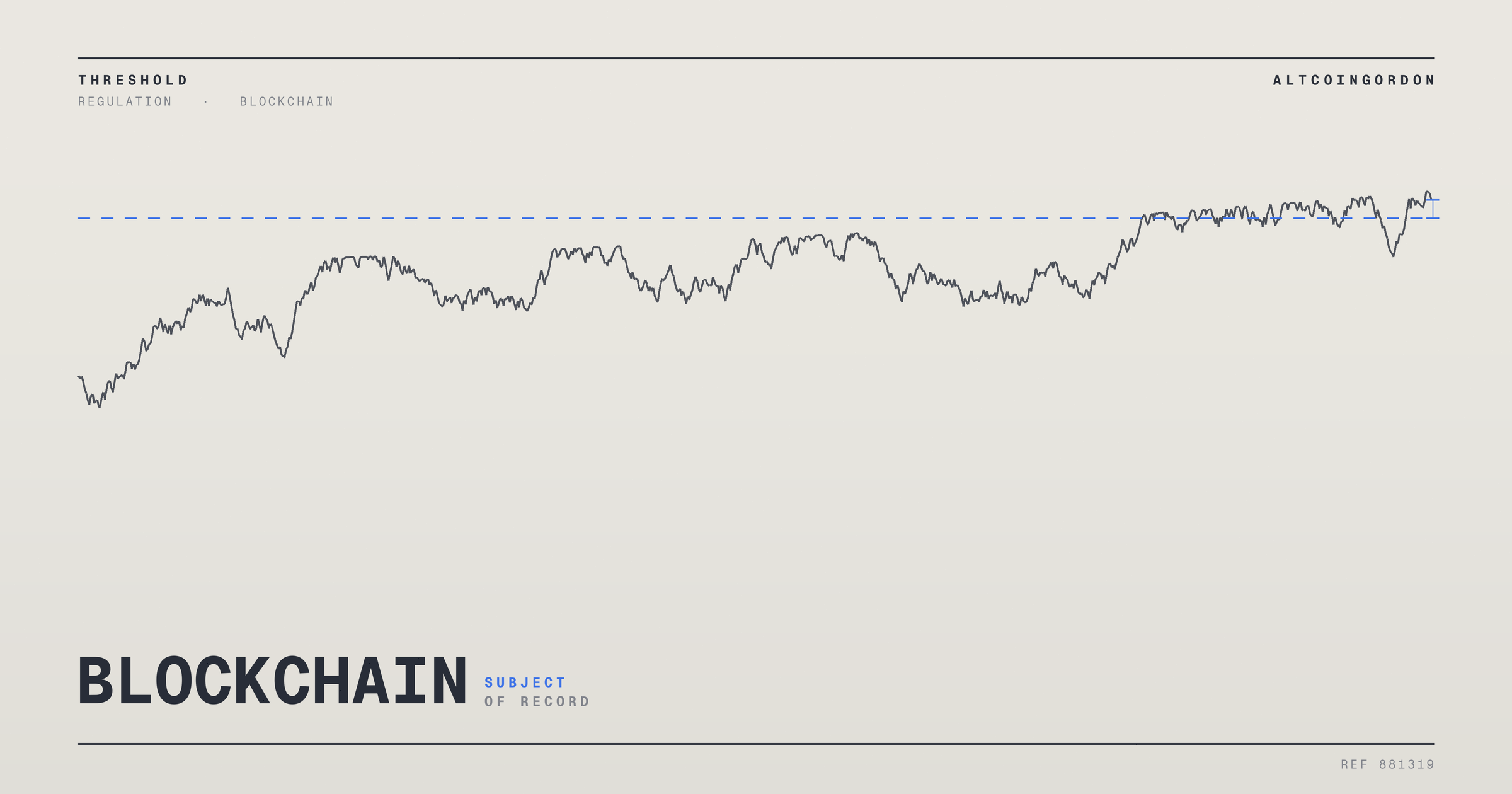 Original AltcoinGordon illustration for: DTCC Reportedly Leads Wall Street Test of Live Tokenized Trade Settlement