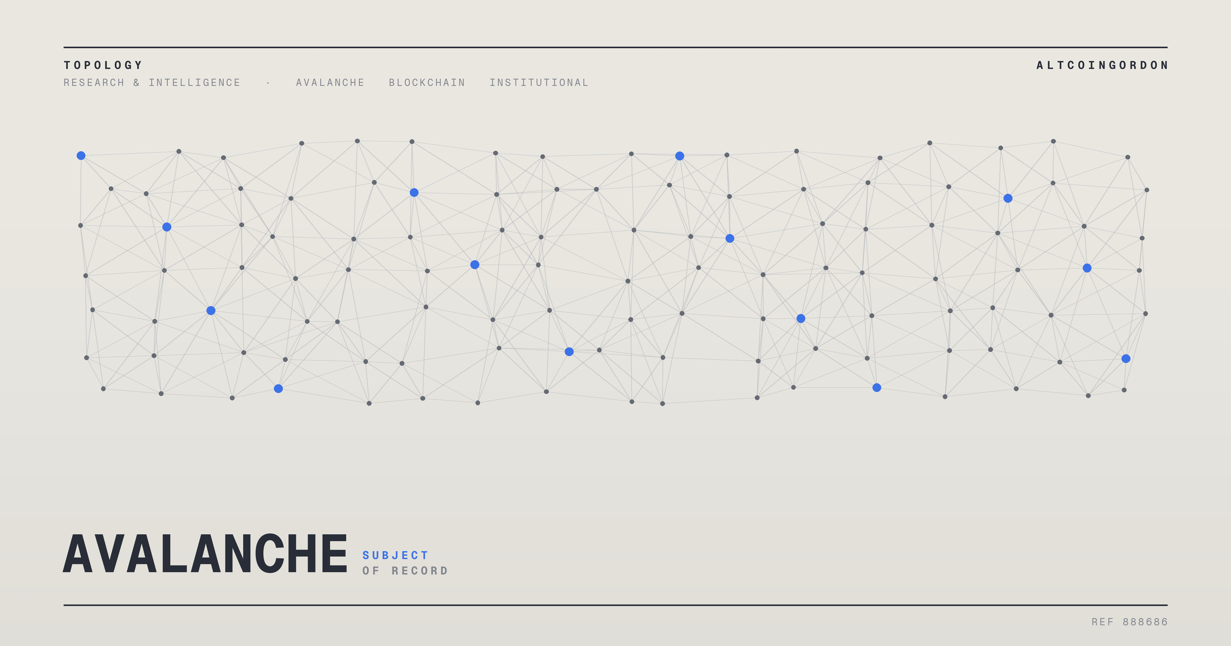 Original AltcoinGordon illustration for: Avalanche Foundation Unveils ‘Gross Chain Income’ Metric for Blockchain Economies