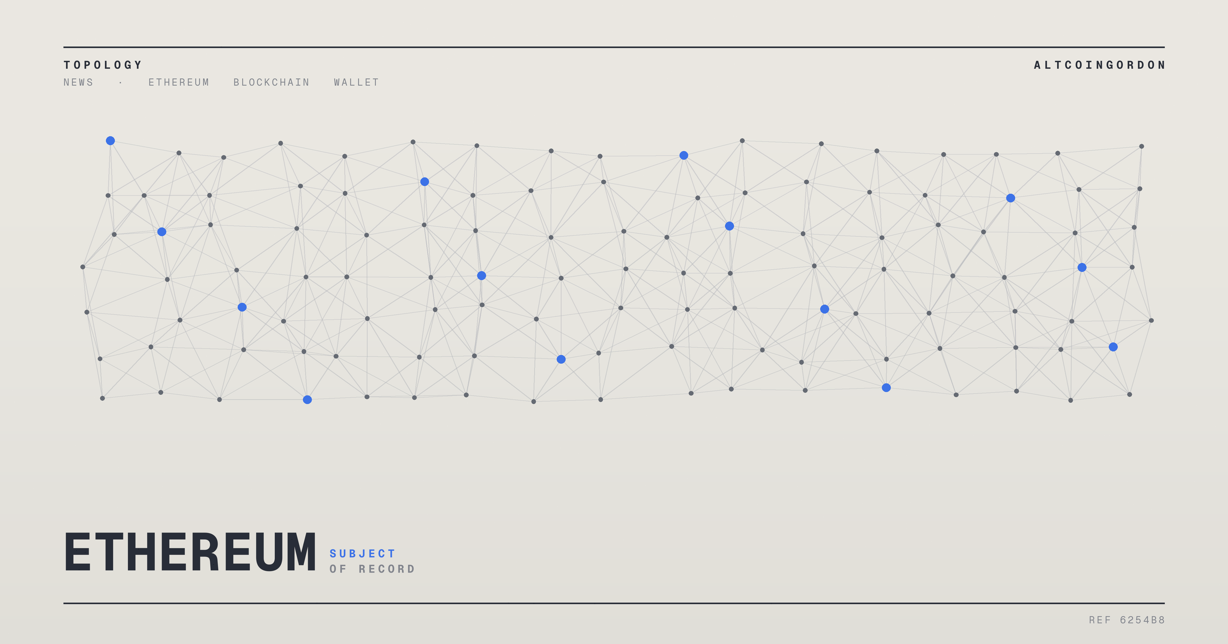 Original AltcoinGordon illustration for: W Group Rebrands Whitechain as a Distribution-First Layer 2 on Ethereum