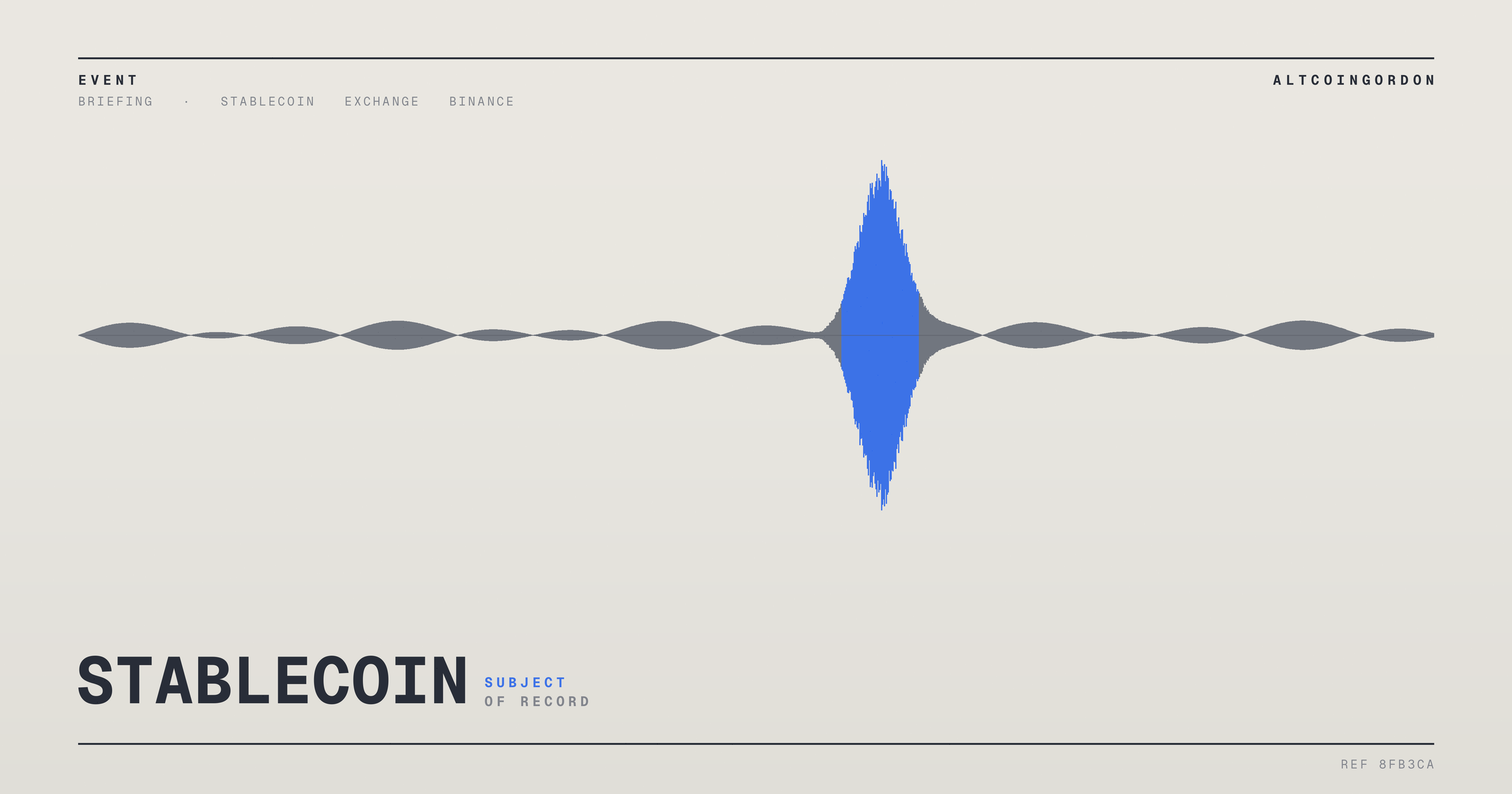 Original AltcoinGordon illustration for: A Rule, a Filing and a Liquidity Drain Carry Real Money Before the Bell