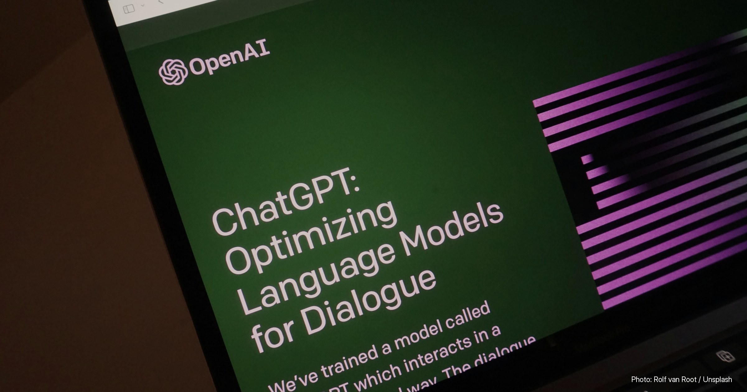 Stock photograph illustrating: OpenAI’s CFO Tells Staff Public Listing Targeted for 2027