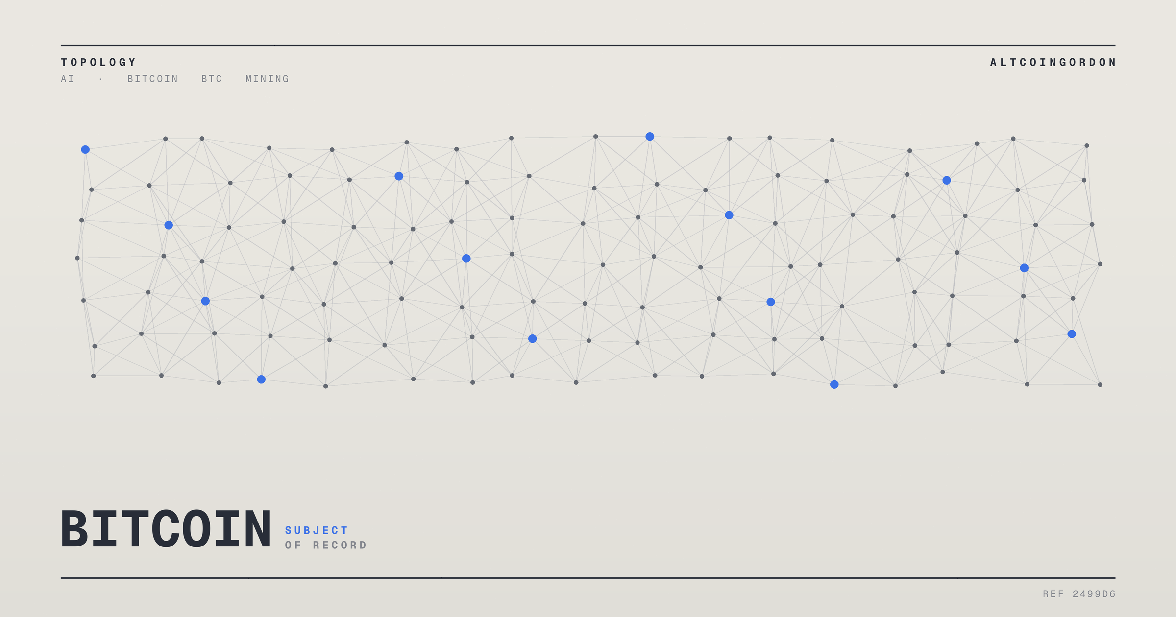 Original AltcoinGordon illustration for: MARA Holdings Reportedly Sold Most Mined Bitcoin, Then Committed 18,750 BTC to AI Push
