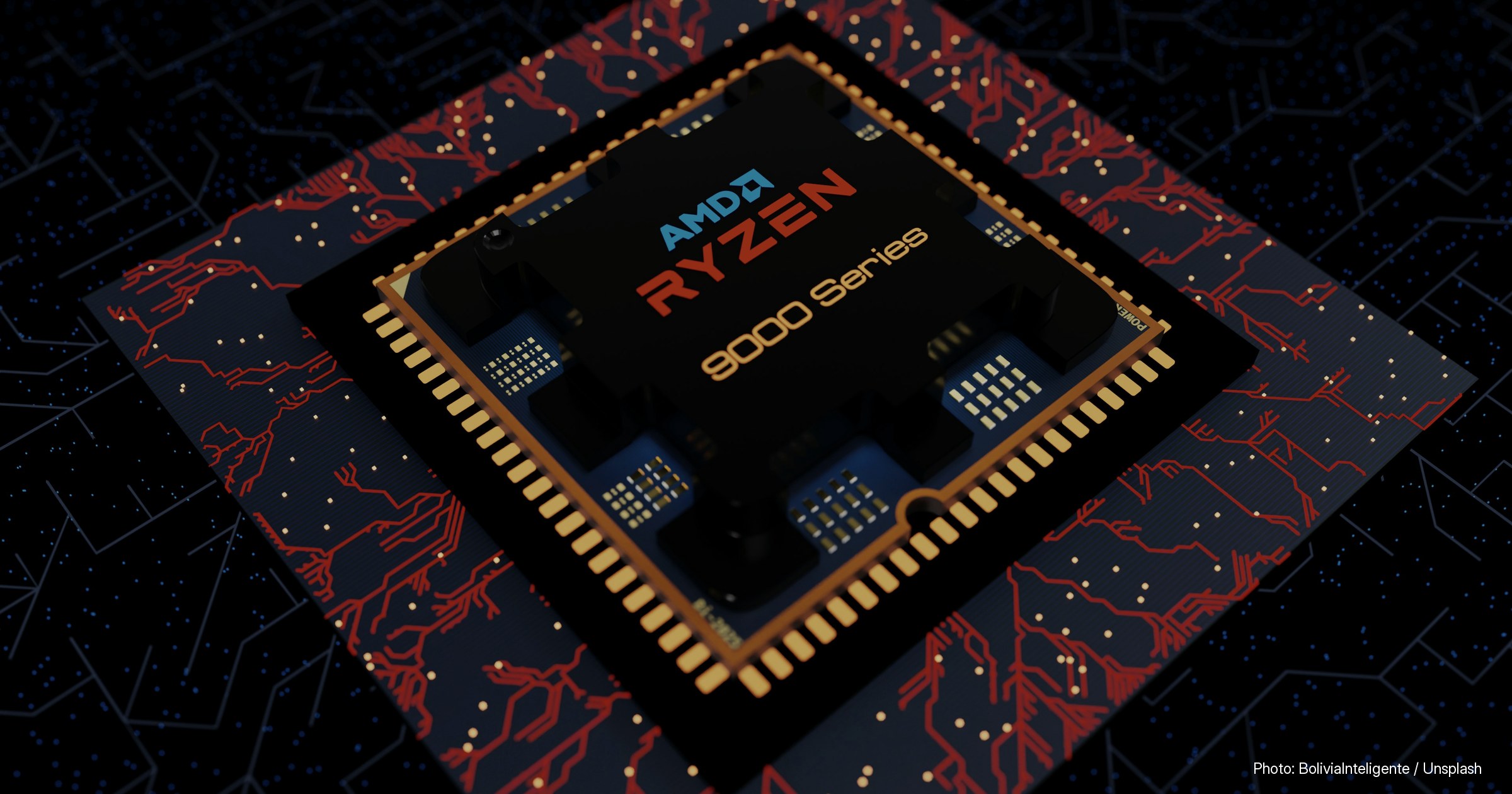 Stock photograph illustrating: AMD Shares Climb After Raymond James Upgrades Stock to Strong Buy