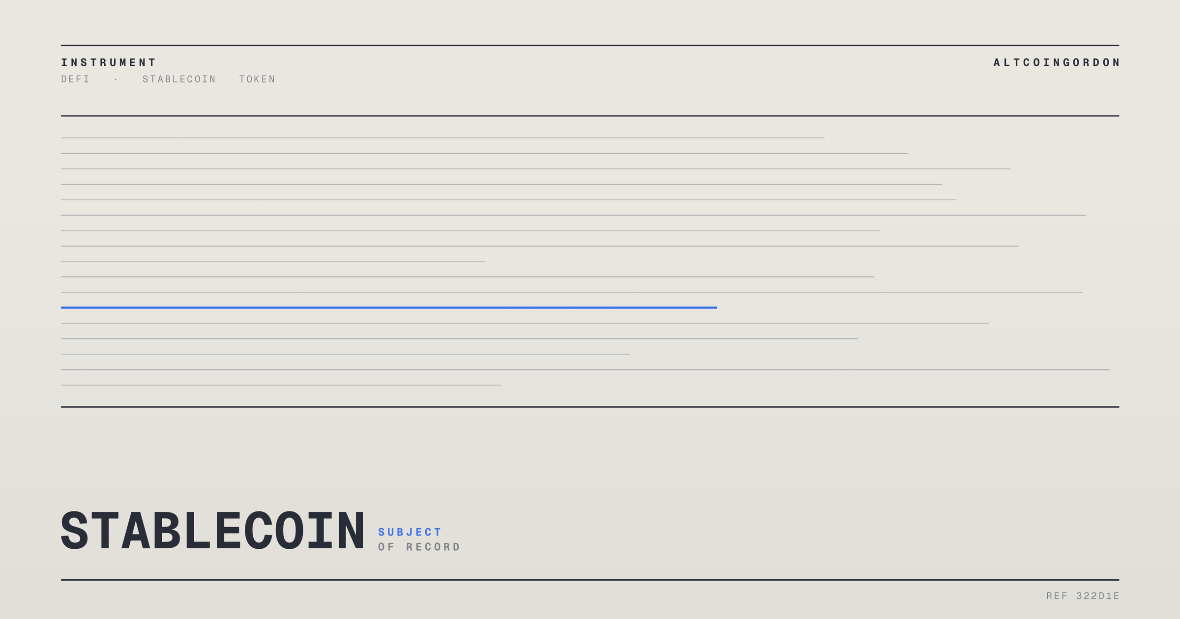 Original AltcoinGordon illustration for: Singapore’s MAS Proposes Stablecoin Rules for Foreign Issuers and Interest Payments