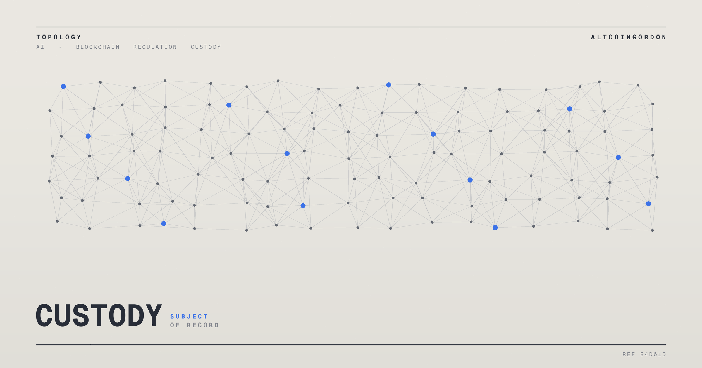 Original AltcoinGordon illustration for: Australia’s 40-Year Economic Outlook Credits AI, Leaves Out Crypto Entirely