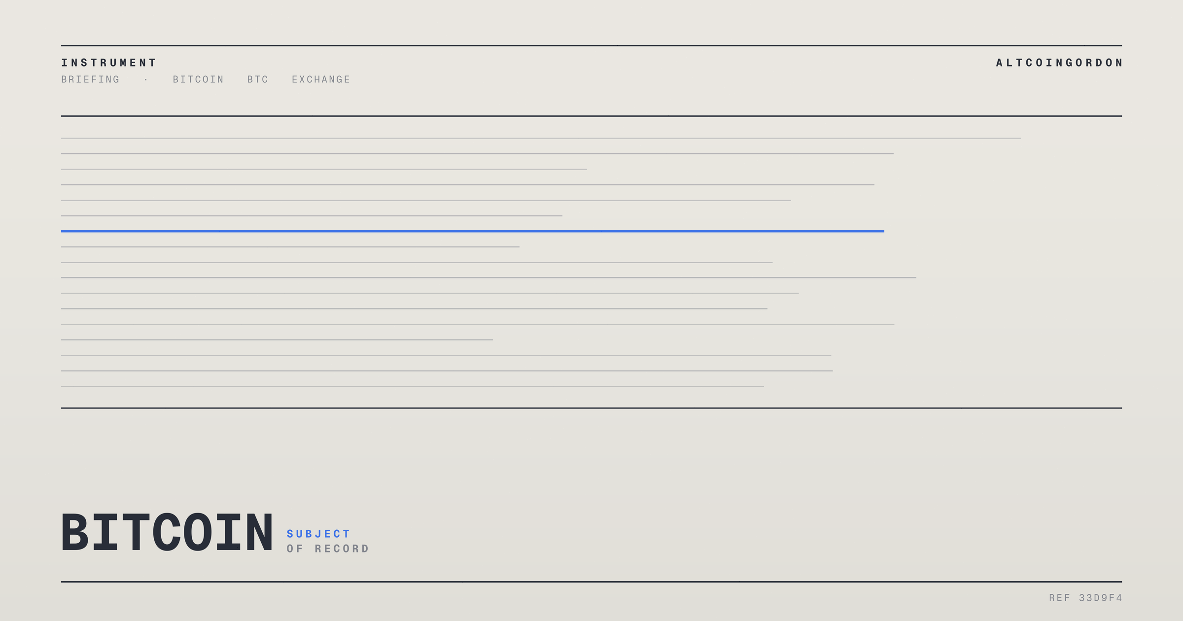 Original AltcoinGordon illustration for: Strive’s Stock Rose or Fell on the Same Day, and No Filing Says Which
