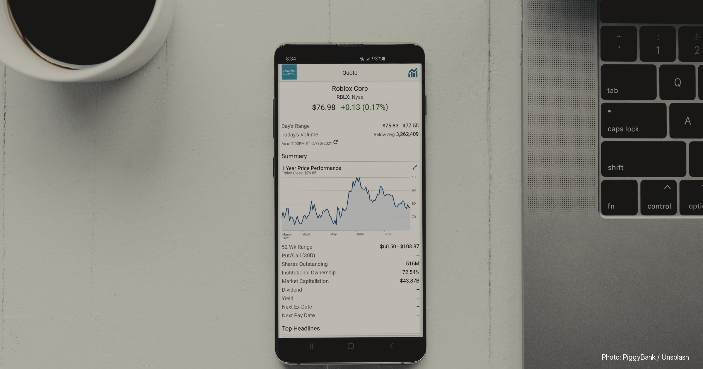 Stock photograph illustrating: Robinhood Crypto in Talks With $1.9T T. Rowe Price on Tokenized Product