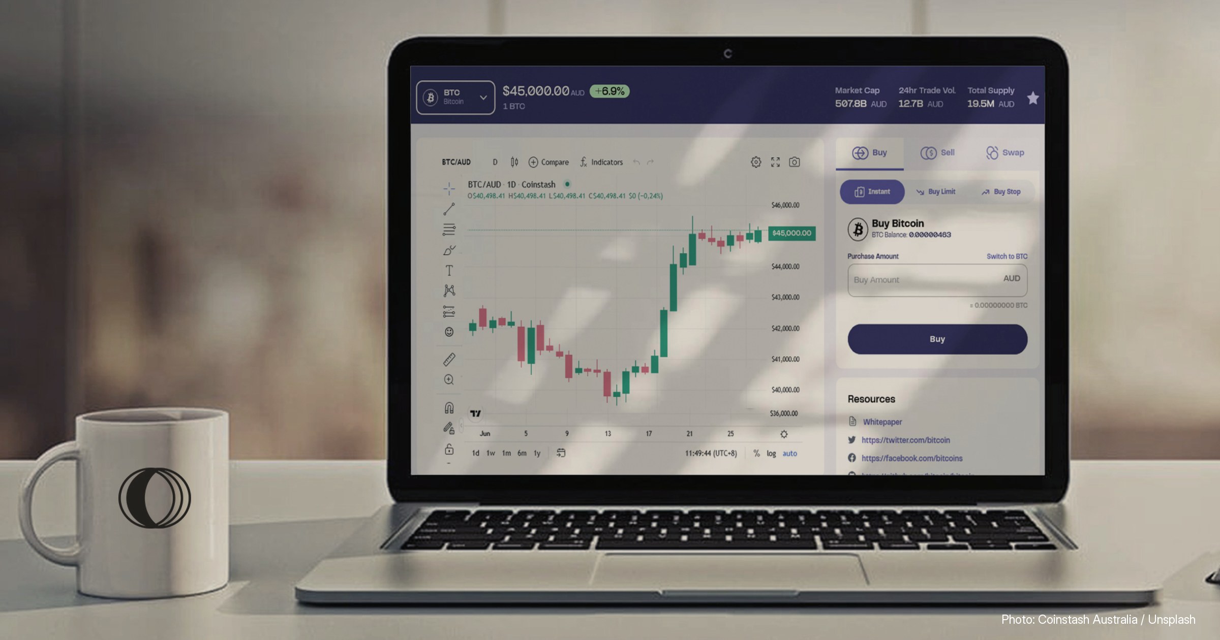 Stock photograph illustrating: Coinbase Q3 Net Income Rises 66% as Prediction Markets Pass $200M Run Rate